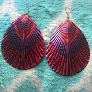 Cute pink earrings